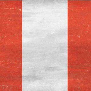 Peru Flag Distressed Galaxy J3 Skin